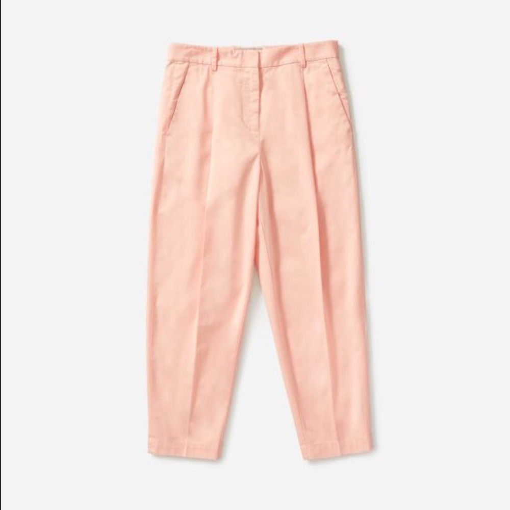 NWT Everlane Pink Slouchy Chino Pants - Picture 3 of 6